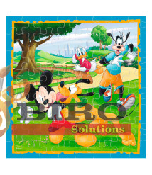 TF Puzzle "3 in 1"-"Mickey Mouse with friends / Disney Standard Characters"